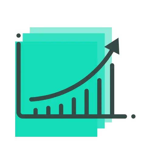 Green line graph